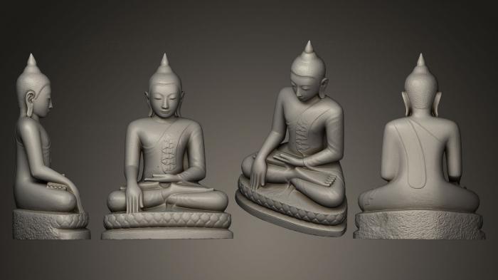 Indian sculptures (STKI_0029) 3D model for CNC machine